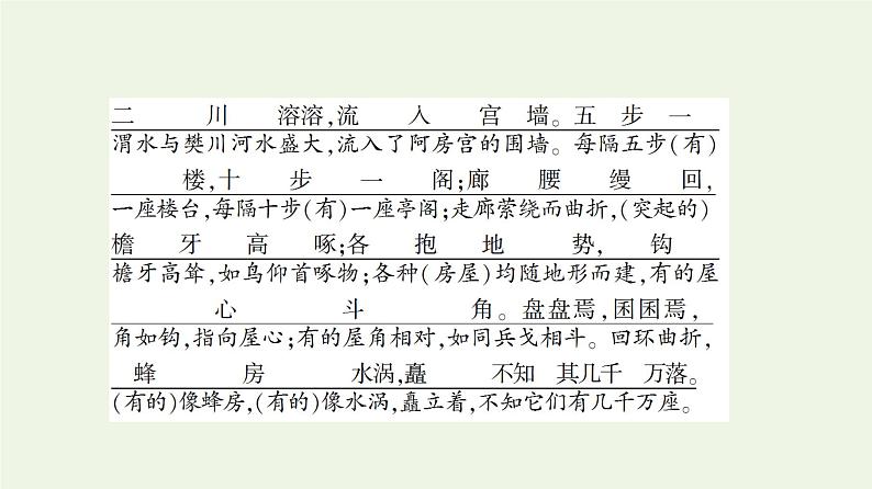 部编版高中语文必修下册第8单元责任与担当思辨性阅读与表达进阶1第16课阿房宫赋课件第6页