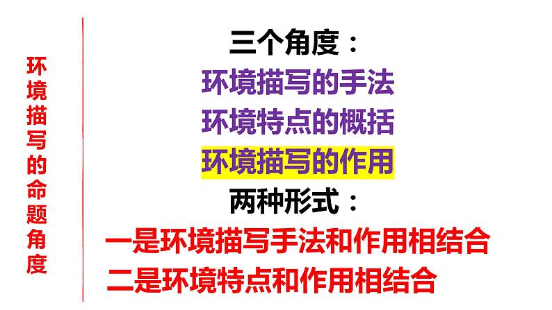 专题04  小说环境之一篇小说搞定小说环境题型+思维过程训练-2022年高考语文小说阅读全面解读精讲精练03