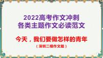 今天我们做怎样的青年-备战2022年高考语文作文考前必备素材与范文