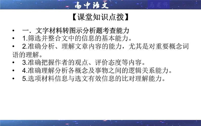 专题04  文字材料转图示分析题（选择）（课件）-2022年高考语文一轮复习之现代文阅读宝鉴第4页