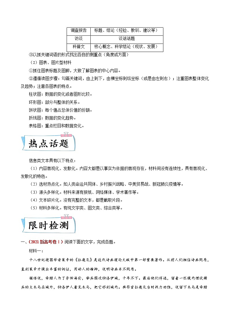 热点01 新高考·信息类文本阅读（解析版）第2页