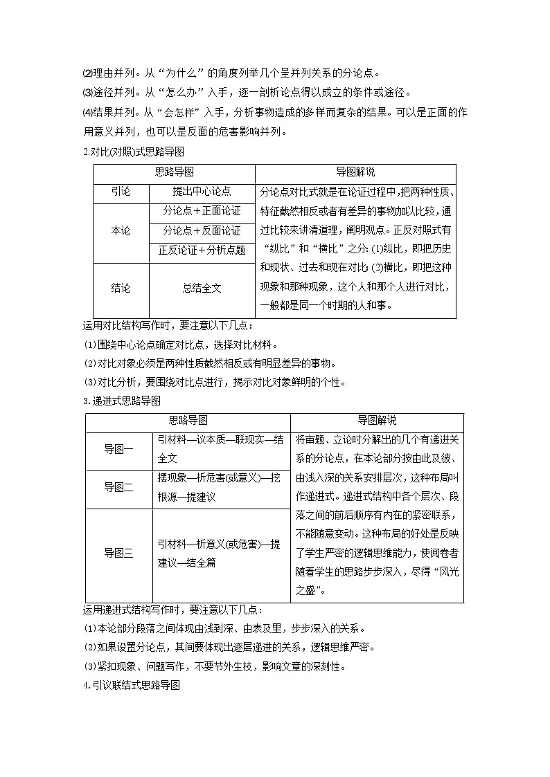 考点37   作文之议论文（讲义+题组训练）-2022年高考语文二轮复习讲练测02