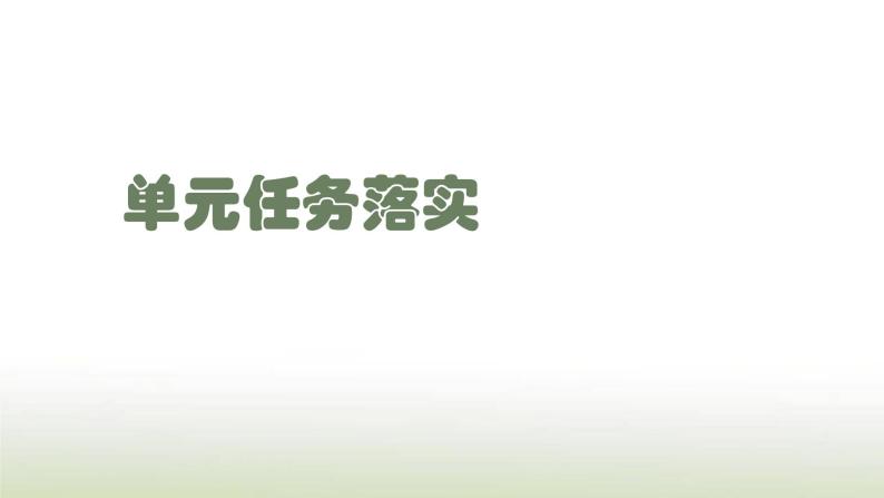 部编版高中语文选择性必修中册第三单元单元任务落实课件01