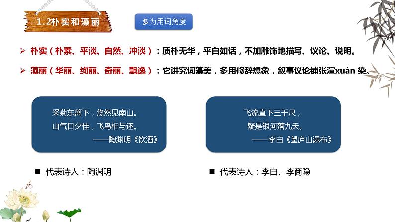 专题09  语言风格-2022年高考语文诗歌鉴赏全面解读精讲精练第8页