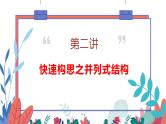 微课2  快速构思之并列式结构 -2022高考考前作文冲刺50+微课精品系列 试卷课件