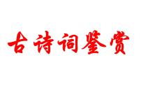 2022届高考语文专题复习：诗歌鉴赏基础 课件36张