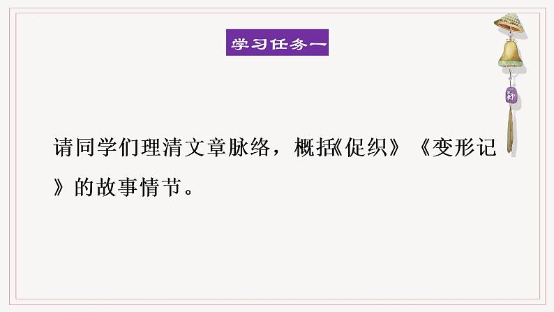 14.《促织》《变形记》群文阅读课件19张2021-2022学年统编版高中语文必修下册第6页