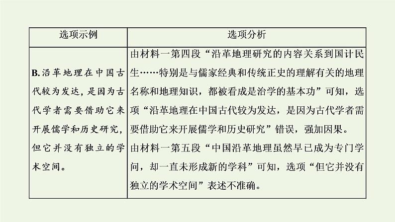 新人教版高考语文二轮复习专题一现代文阅读Ⅰ第3课时选择题考查上_把握高考命题的“规律性”据文而判稳得分课件第4页