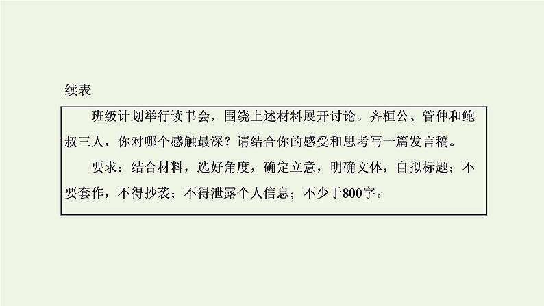 新人教版高考语文二轮复习专题七写作双线升格第一周议论文之并列式标题夺人眼球课件第3页