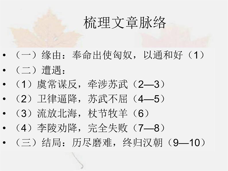 10.《苏武传》课件56张2021-2022学年统编版高中语文选择性必修中册08