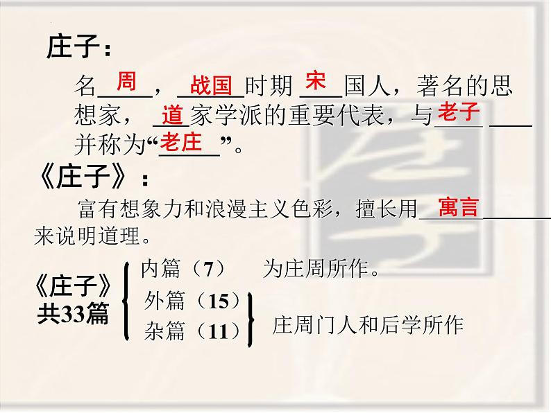 1.3《庖丁解牛》课件32张2021—2022学年统编版高中语文必修下册第5页