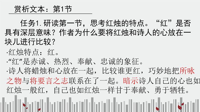 《红烛》课件20张2021—2022学年统编版高中语文必修上册第5页