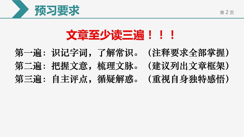 1《沁园春长沙》课件19张2021-2022学年统编版高中语文必修上册第2页