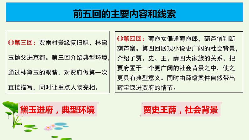 2022学年高中语文统编版必修下册《红楼梦》整本书阅读（整体理解）精品课件05