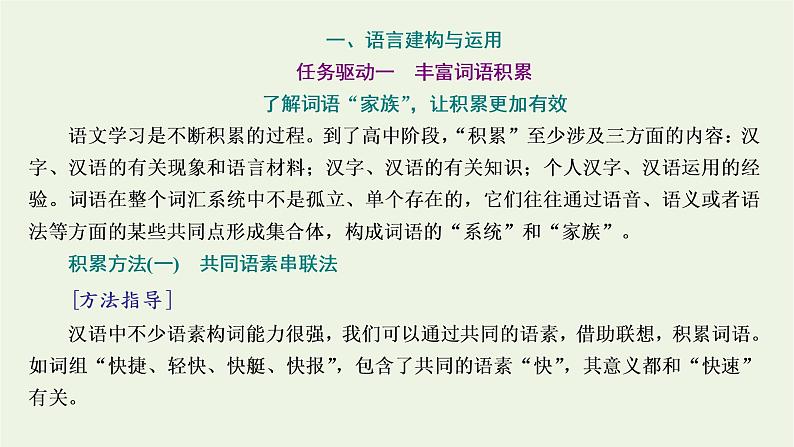 2021_2022学年新教材高中语文第一单元单元任务落实课件部编版必修上册第2页