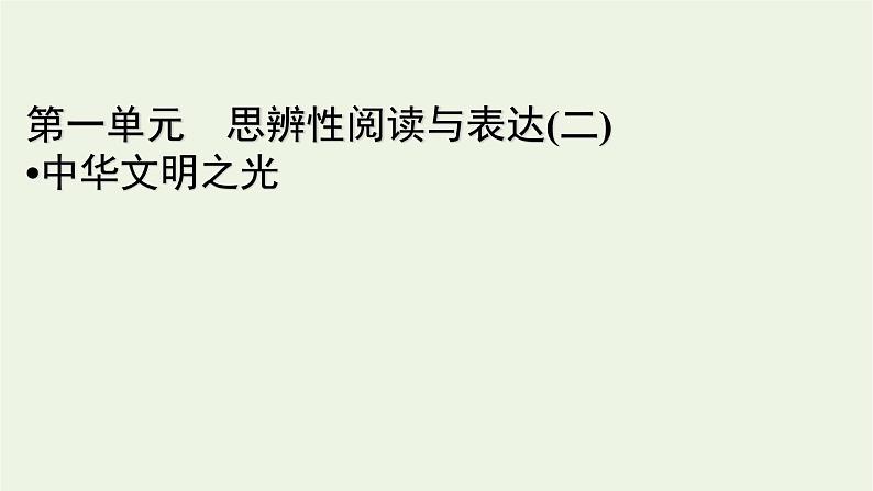 2020_2021学年新教材高中语文第一单元如何阐述自己的观点课件新人教版必修下册01