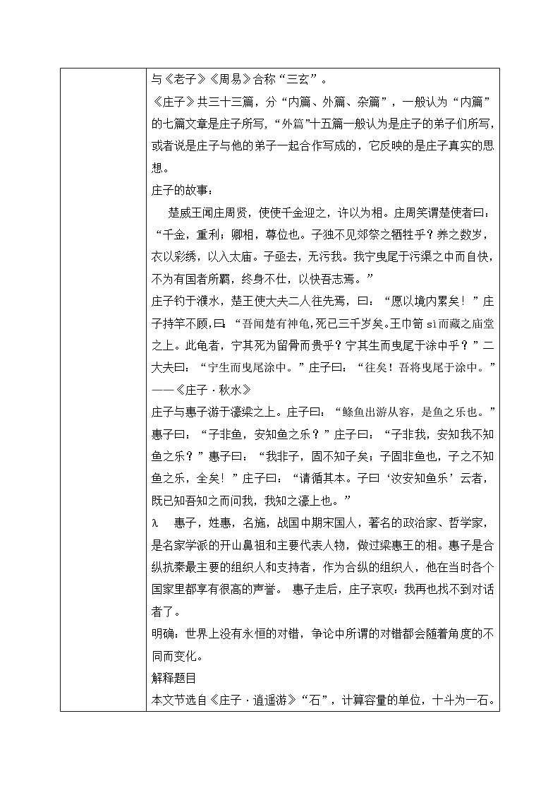 6《五石之瓠》教学设计+课件02