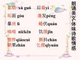 人教版高中语文选修--中国现代诗歌散文欣赏《雪落在中国的土地上》课件2