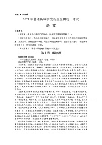 2021西安一中高三下学期5月练习语文试题含解析