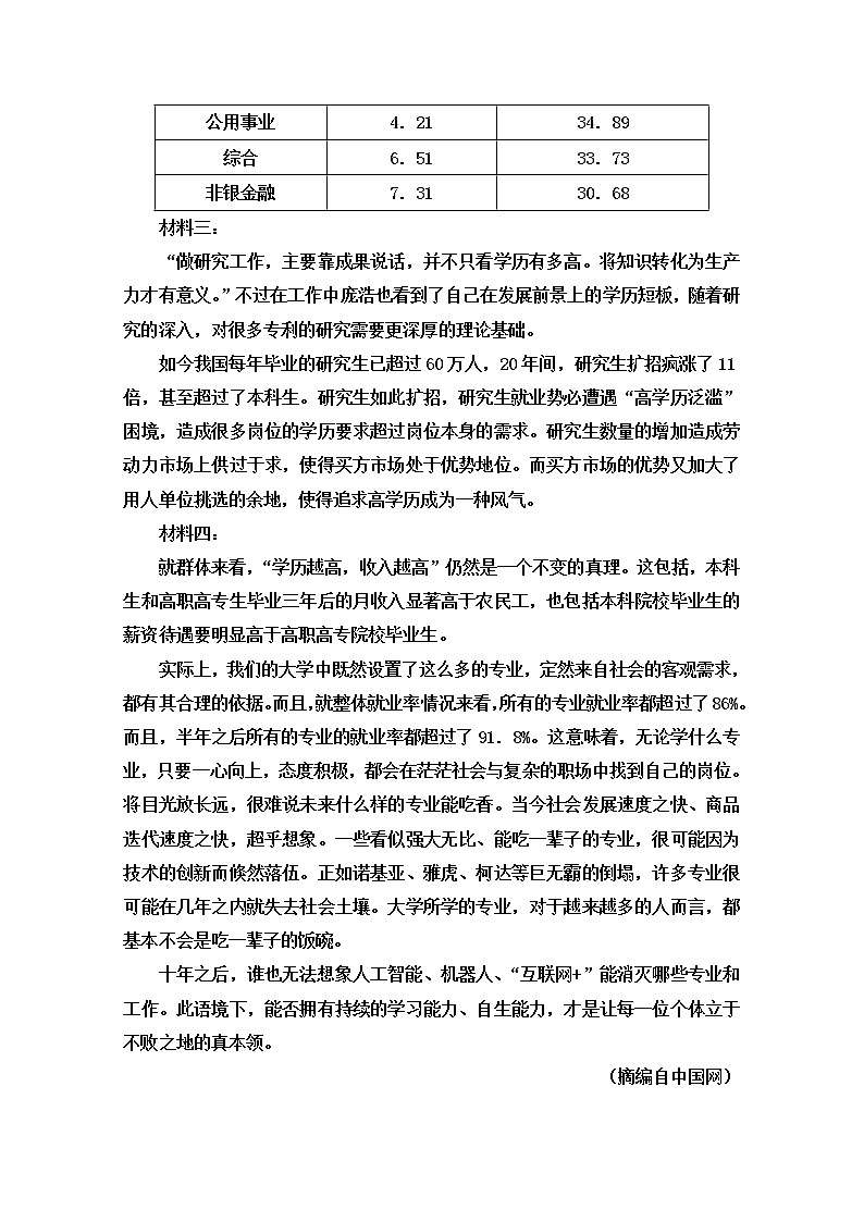 2020翁牛特旗乌丹一中高二上学期期初考试语文试题含答案第2页
