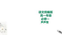 语文必修 上册9.3* 声声慢（寻寻觅觅）课文课件ppt