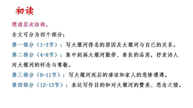 2021-2022学年统编版高中语文选择性必修下册6.《大堰河——我的保姆》《再别康桥》课件31张04