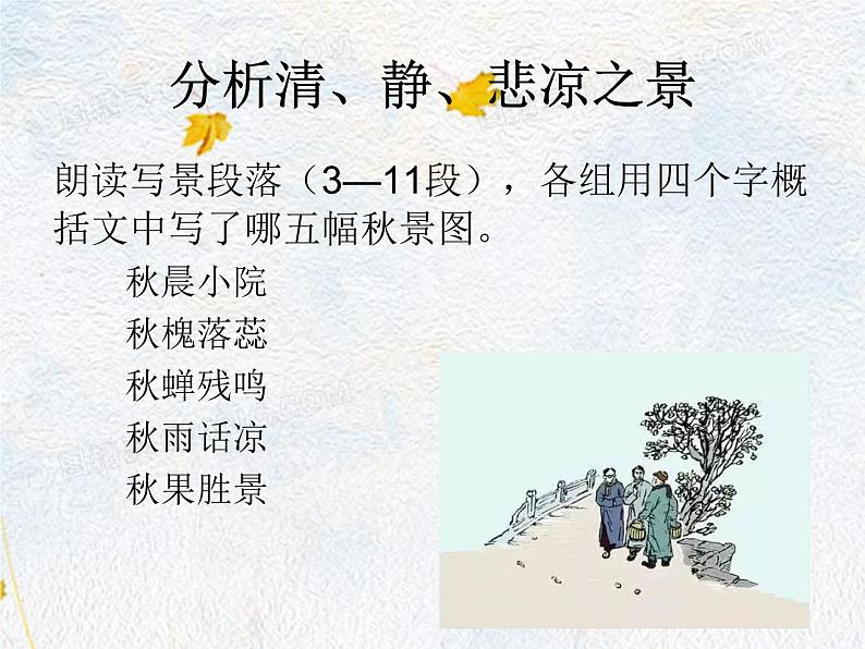 高中语文部编版必修上册课件03 教学课件_故都的秋408