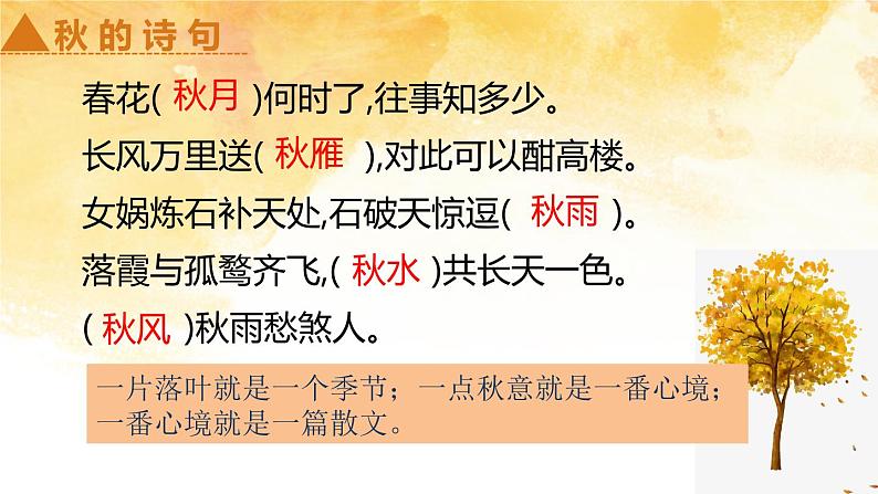 高中语文部编版必修上册课件04 教学课件_故都的秋第2页