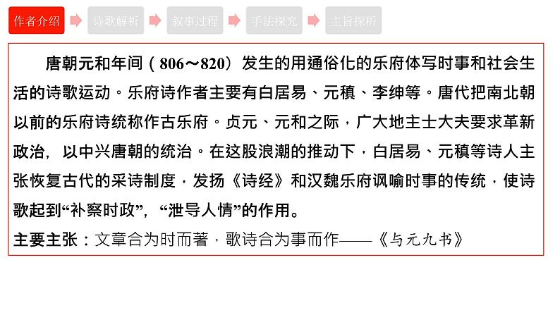 高中语文部编版必修上册课件03 教学课件_琵琶行并序3第5页