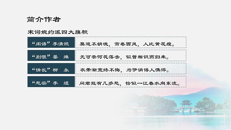 2021-2022学年统编版高中语文选择性必修下册4.1《望海潮》课件20张第4页