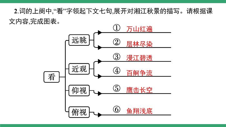 高中语文部编版必修上册课件03 教学课件_沁园春·长沙2（第2课时）第7页