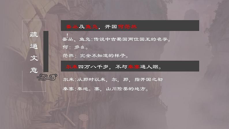 3.1《蜀道难》课件30张+2021-2022学年统编版高中语文选择性必修下册第7页