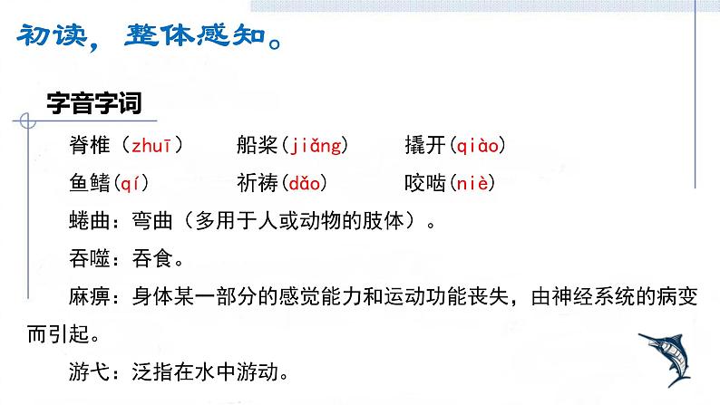 部编版语文选择性必修上册课件03 教学课件_老人与海2第6页