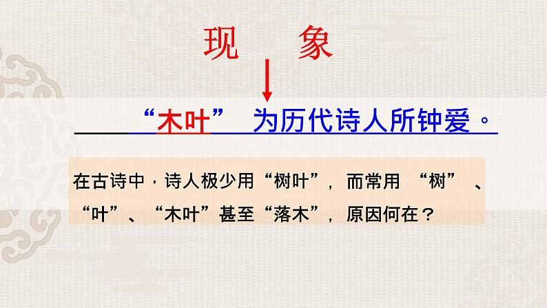 部编版高中语文必修下册 教学课件_说“木叶”205