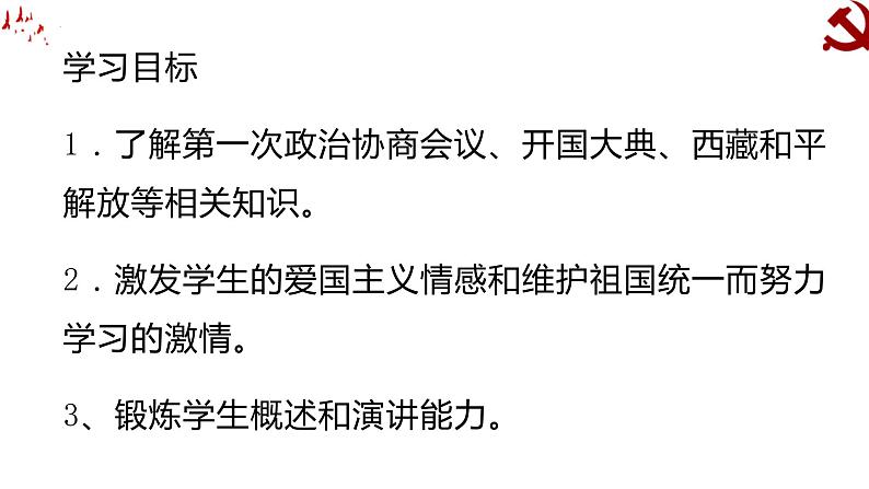 2021-2022学年高二语文统编版选择性必修上册1.《中国人民站起来了》课件19张第2页