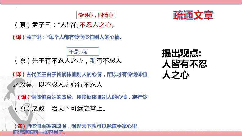 2022-2023学年统编版高中语文选择性必修上册5.3《人皆有不忍人之心》课件17张06