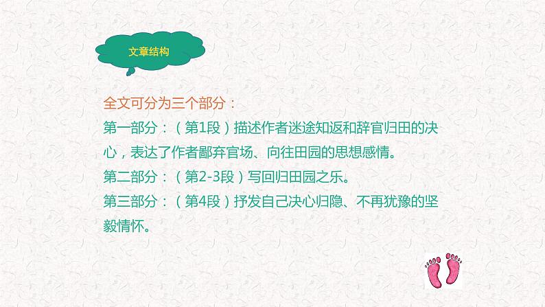 部编版高中语文选择性必修下册 教学课件_归去来兮辞（并序）4第6页