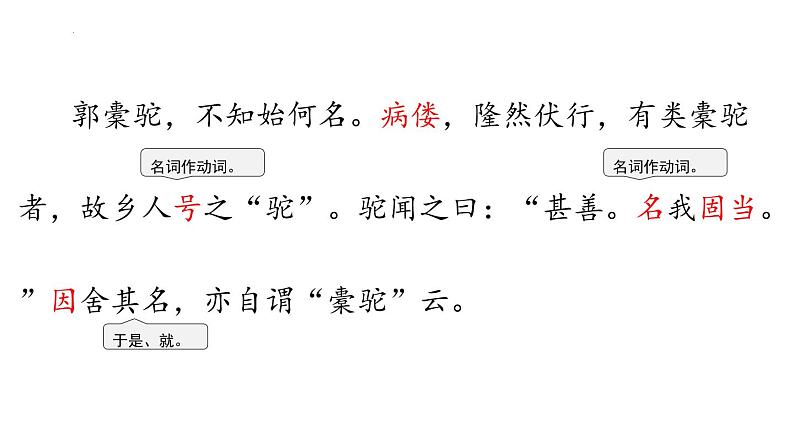 2021-2022学年统编版高中语文选择性必修下册11《种树郭橐驼传》课件23张第7页