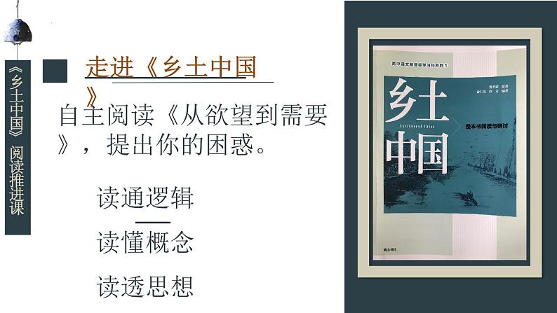 2022-2023学年统编版高中语文必修上册整本书阅读《乡土中国》课件23张第3页