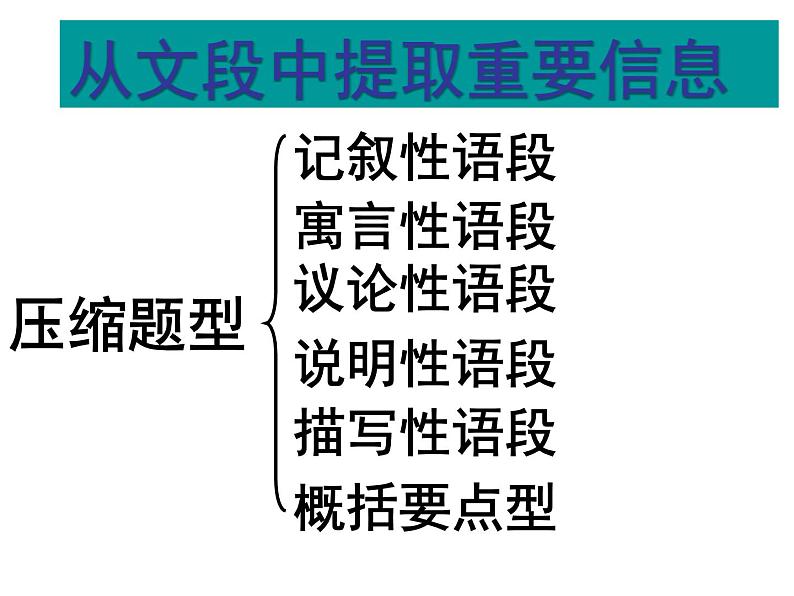 高考专题复习：压缩语段之记叙类压缩 课件25张02