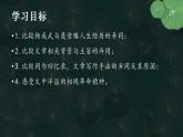 2022-2023学年统编版高中语文选择性必修上册2《长征胜利万岁》《大战中的插曲》对比阅读课件20张