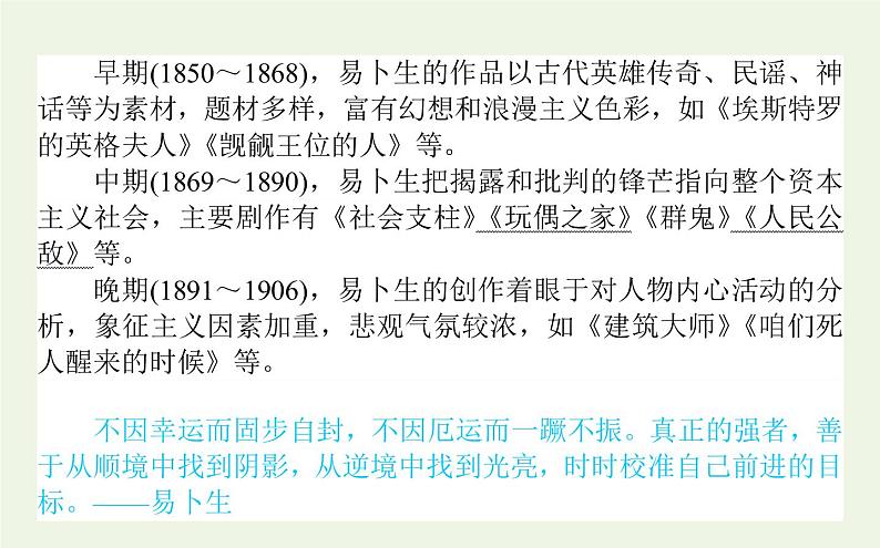 人教版高中语文选择性必修中册第4单元-12玩偶之家节选课件第4页