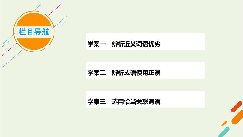 2023届高考语文二轮复习专题9正确使用词语包括熟语课件05