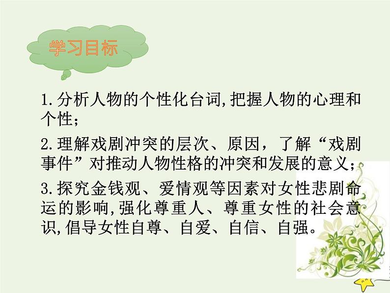 人教版高中语文选择性必修中册第4单元12玩偶之家节选课件第2页