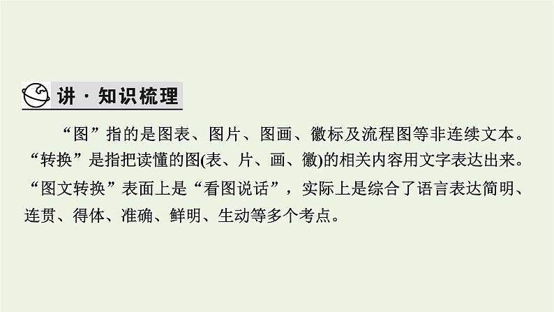 高考语文一轮复习第4板块语言文字运用专题10第6讲图文转换课件第2页