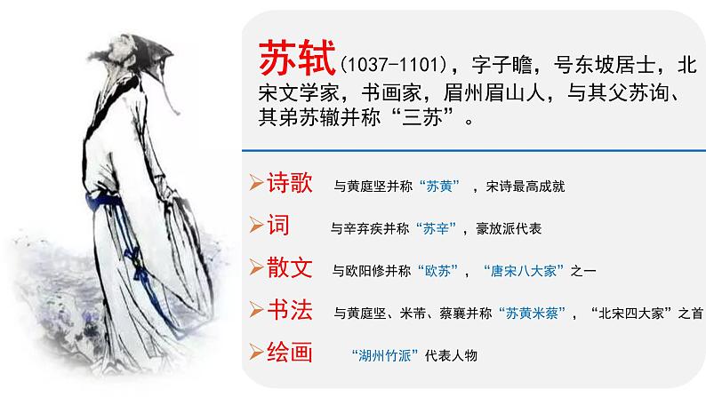 2022-2023学年统编版高中语文必修上册9.1《念奴娇 赤壁怀古》课件24张第4页