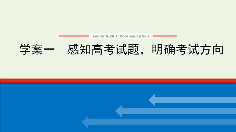 高考语文二轮复习专题15仿用变换句式1感知高考试题明确考试方向课件第1页