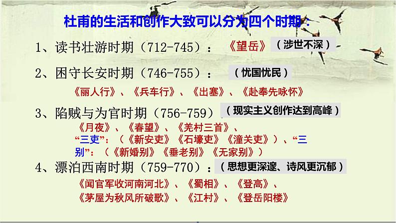 2022-2023学年统编版高中语文必修上册8.2《登高》课件28张第6页