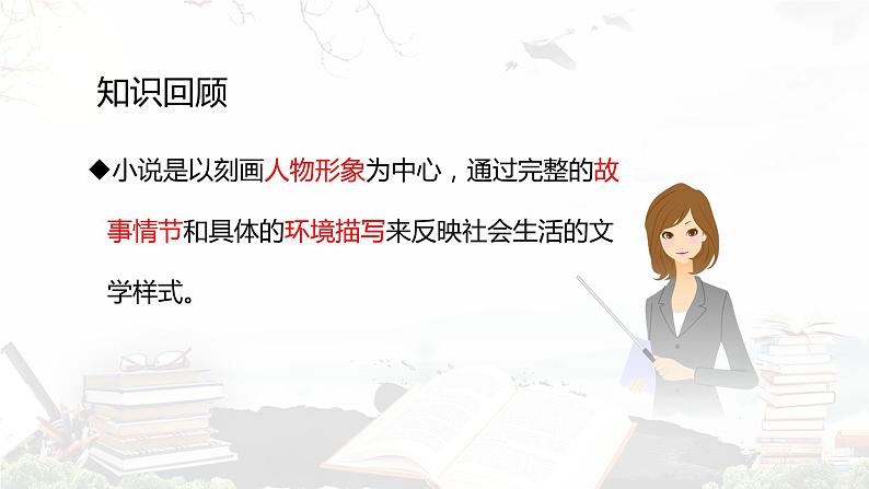 2023届高考语文复习：《现代文阅读专题之文学类文本（小说·人物形象）》课件26张第2页