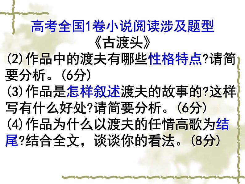 2023届高考语文复习：小说的基本常识及古代小说的发展历程课件21张第5页